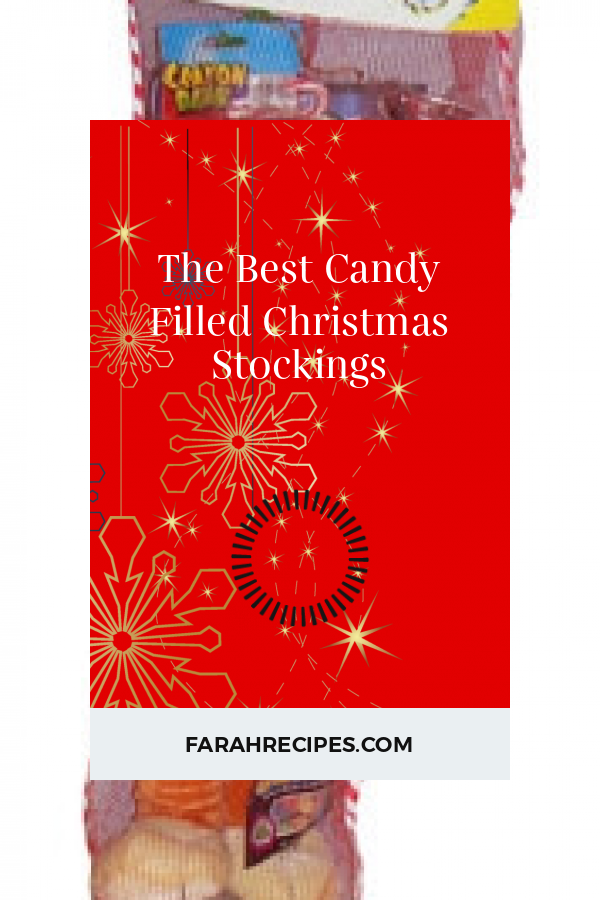 Candy Stuffed Christmas Stockings : 20 Best Christmas Candy Gifts - Holiday Chocolate Stocking ...