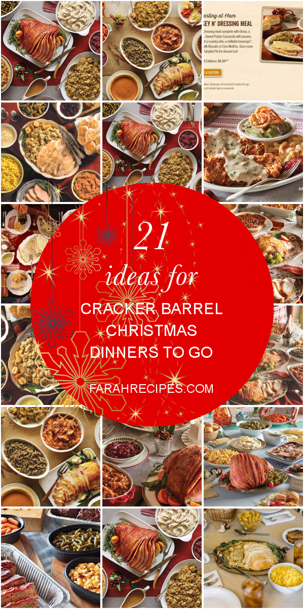Cracker Barrel Christmas Dinner To Go : Holiday Meals To ...