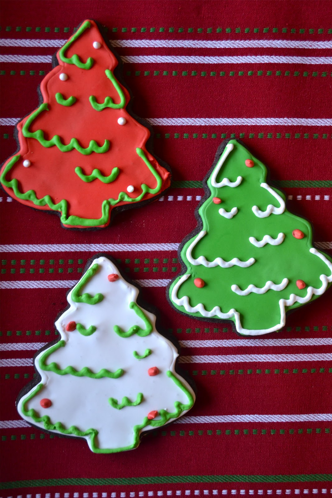 Sugar Cookies Christmas Tree
 Chocolate Christmas Tree Sugar Cookies A Dash of Megnut