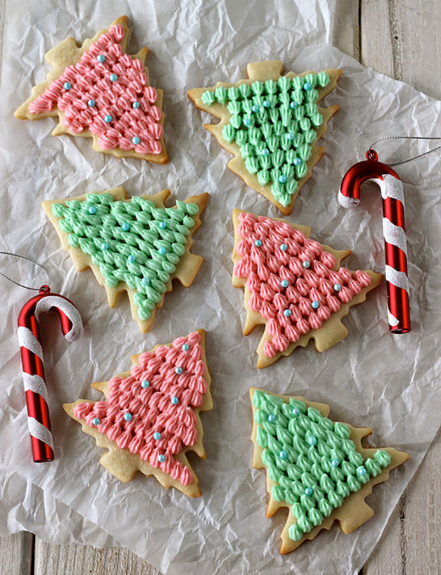 Sugar Cookies Christmas Tree
 Christmas Tree Frosted Sugar Cookies s and