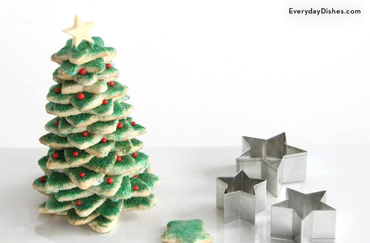 Sugar Cookies Christmas Tree
 Stacked sugar cookies Christmas tree