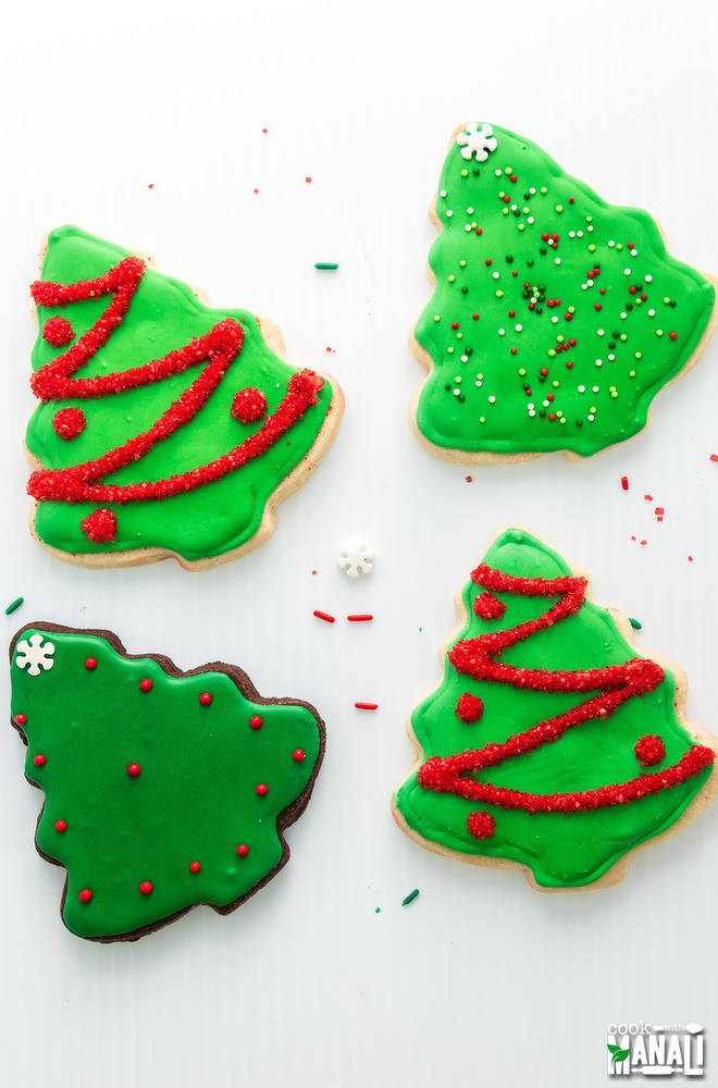 Sugar Cookies Christmas Tree
 Decorated Christmas Tree Sugar Cookies