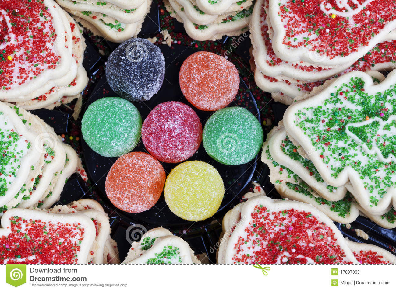 Sugar Free Christmas Candy
 Christmas Cookies And Sugar Candy Royalty Free Stock Image