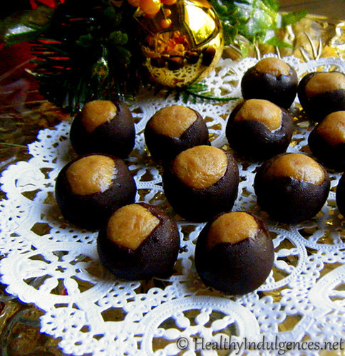 Sugar Free Christmas Candy
 Chocolate Giveaways Healthier Buckeyes and Christmas
