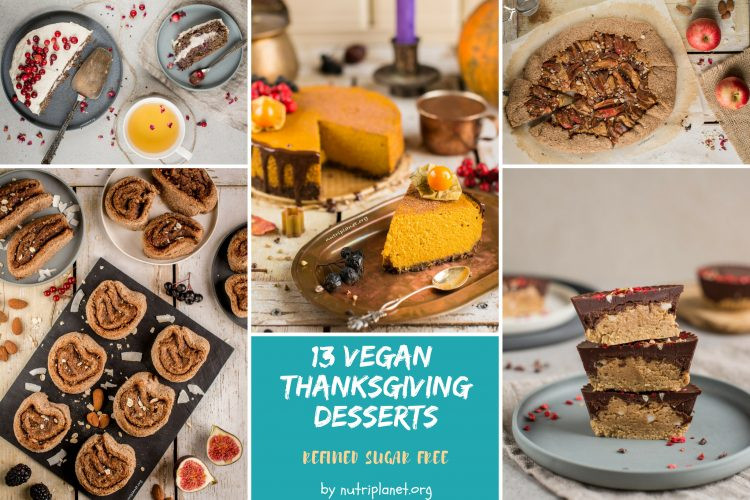 Sugar Free Thanksgiving Desserts
 Vegan Thanksgiving Desserts [Sugar Free]