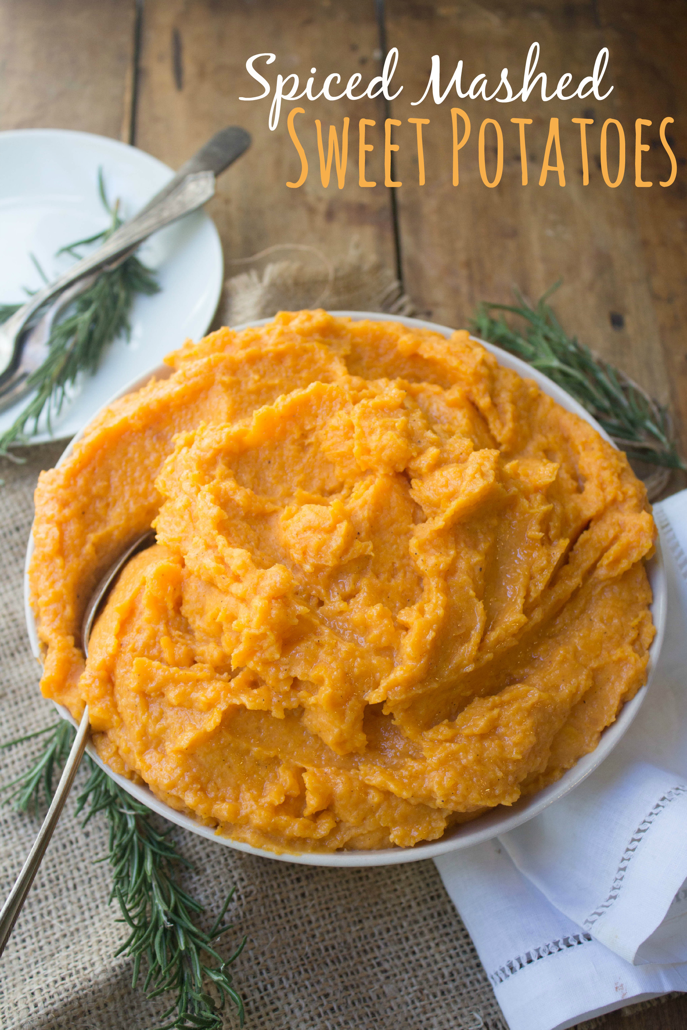 Sweet Potatoes Thanksgiving Recipes
 Spiced Mashed Sweet Potatoes