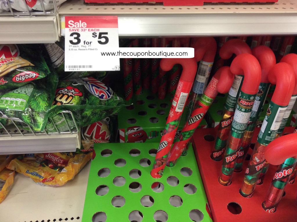 Target Christmas Candy
 Snickers & M&Ms Holiday Candy Canes $ 33 Each at Tar