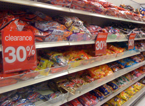 Target Christmas Candy
 After Halloween clearance more than just candy