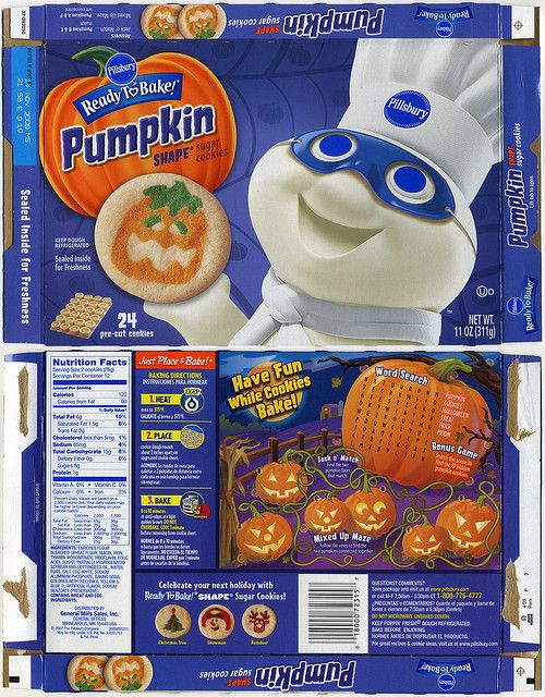 Target Halloween Cookies
 Pillsbury Ready to Bake Tar exclusive Pumpkin Shape
