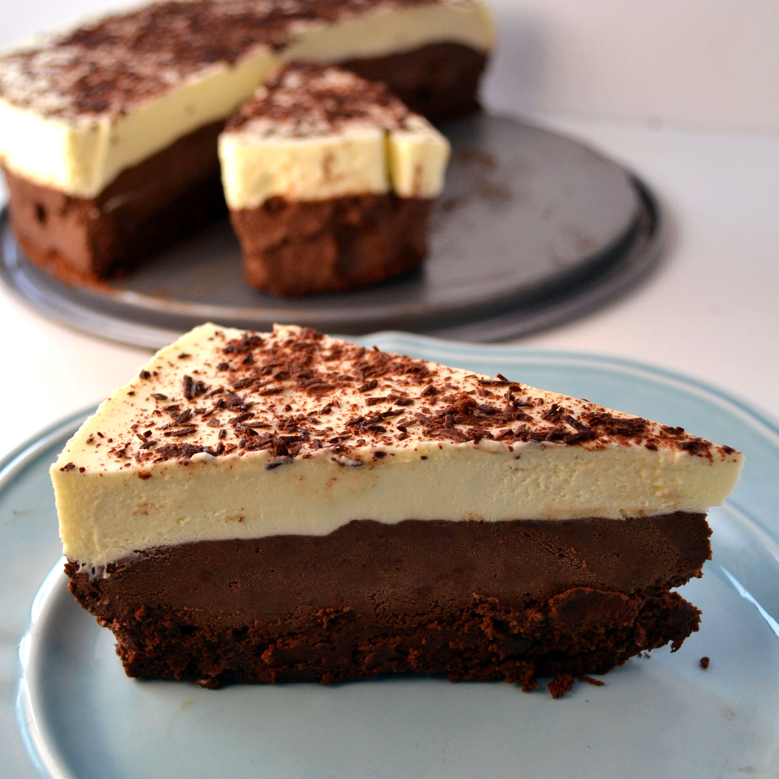 Thanksgiving Chocolate Desserts
 Triple Chocolate Mousse Cake