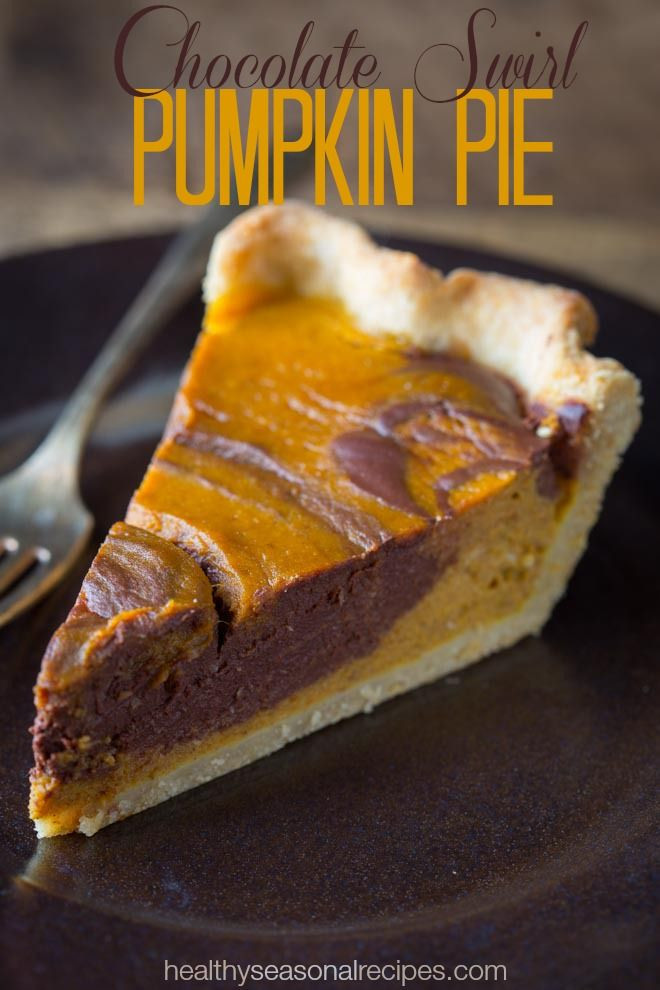 Thanksgiving Chocolate Pie
 Chocolate swirl pumpkin pie Recipe