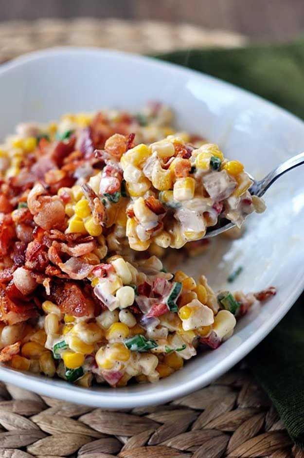 Thanksgiving Corn Side Dishes
 Thanksgiving Side Dishes With Bacon DIY Projects Craft