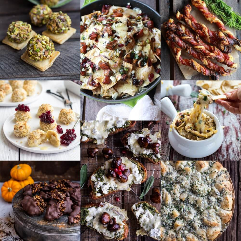 Thanksgiving Day Appetizers
 Thanksgiving Snacks Appetizers Sides Desserts