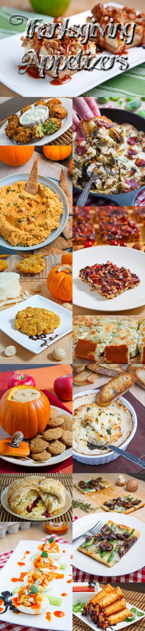 Thanksgiving Day Appetizers
 Thanksgiving Appetizer Recipes on Closet Cooking