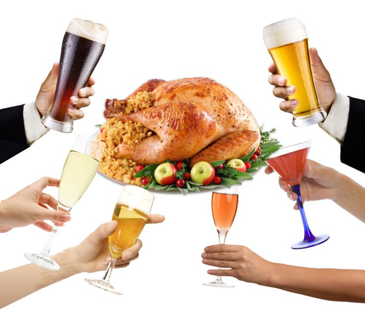 Thanksgiving Day Drinks
 Surprise pairings Turkey Day drinks for the bold