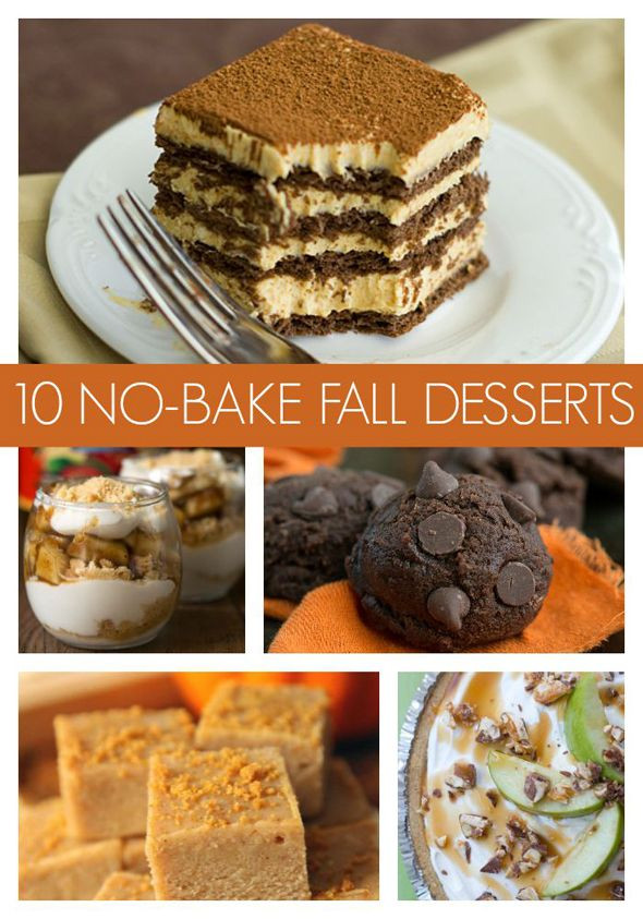 Thanksgiving Desserts For A Crowd
 10 Super Easy No Bake Fall Desserts DIY Ideas