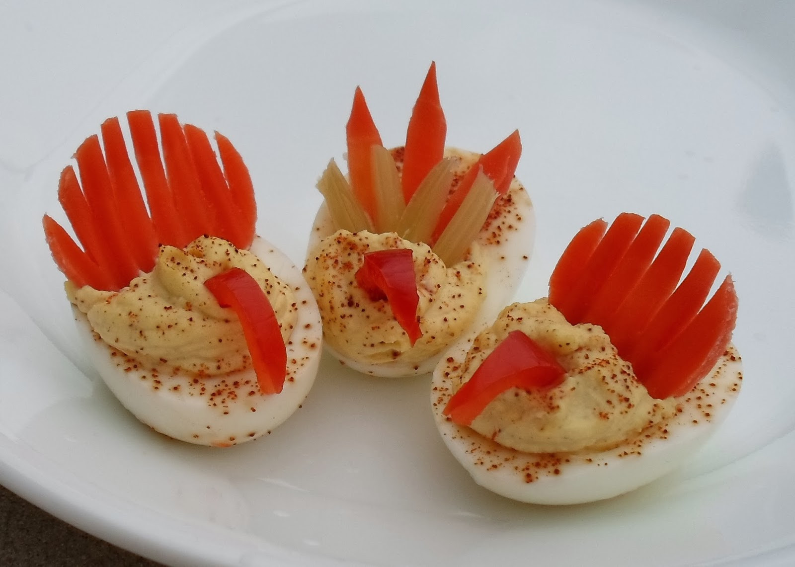 Thanksgiving Deviled Eggs
 Happier Than A Pig In Mud My Attempt At Deviled Egg