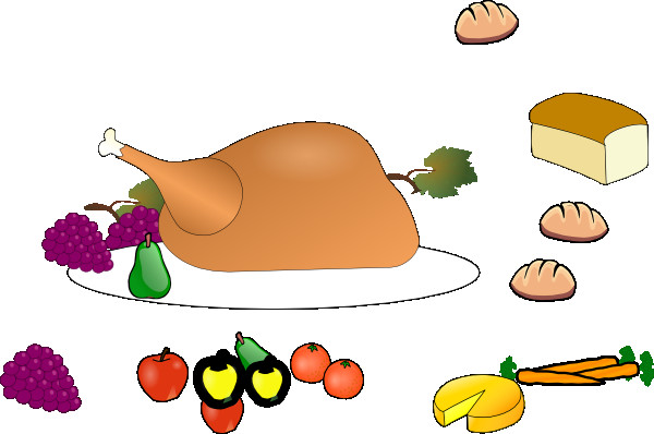 Thanksgiving Dinner Clipart
 Turkey Dinner Clip Art at Clker vector clip art