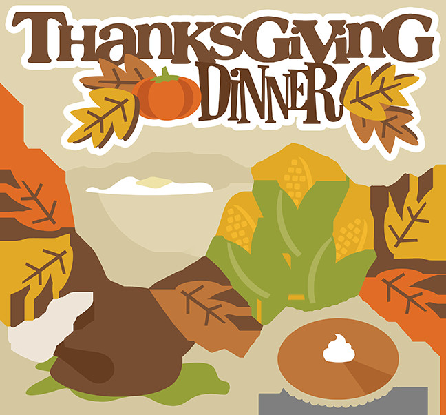 Thanksgiving Dinner Clipart
 Thanksgiving Dinner SVG turkey svg thanksgiving svgs svg