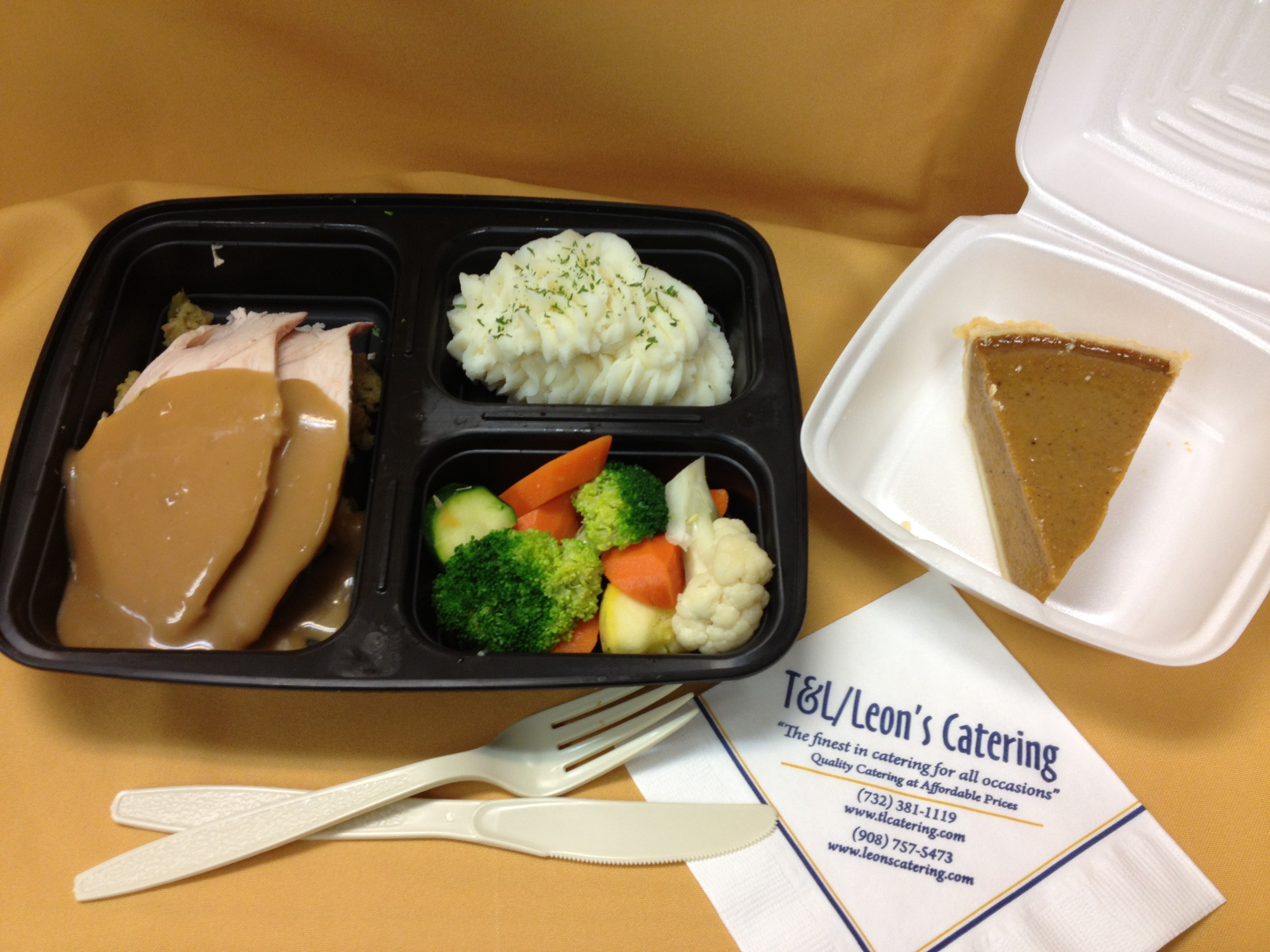 Thanksgiving Dinner Delivery
 Individual Thanksgiving Dinners T&L Catering Leon s