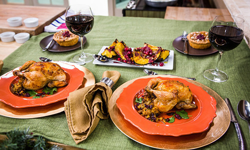 Thanksgiving Dinner For Two
 Cristina Cooks Thanksgiving Dinner for Two