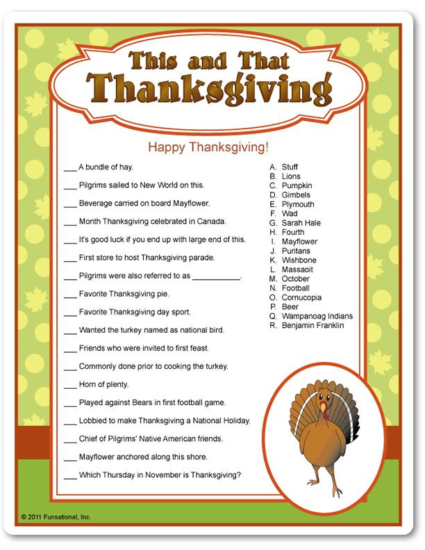 Thanksgiving Dinner Games
 Best 25 Thanksgiving games for adults ideas on Pinterest