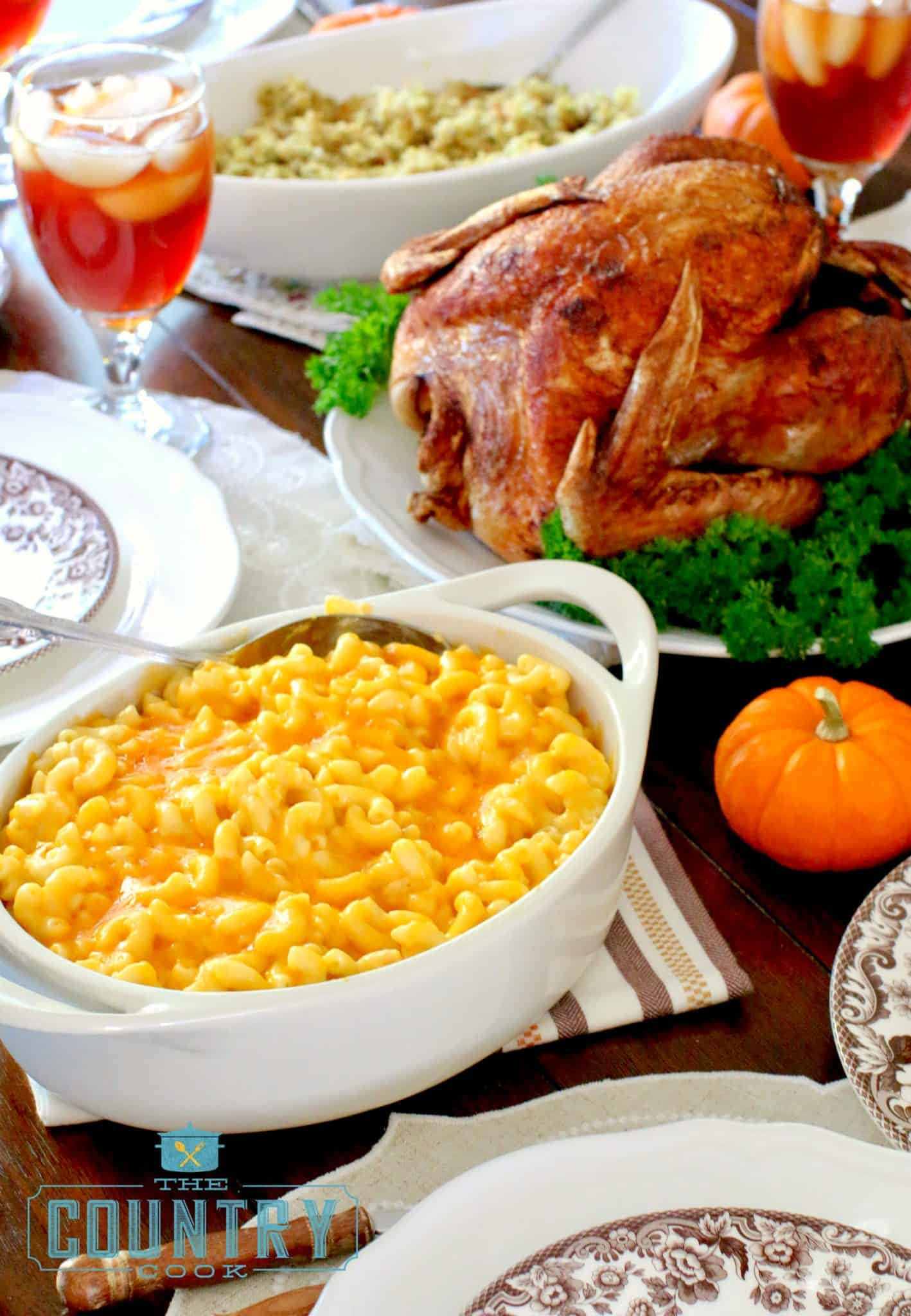 Thanksgiving Dinner In A Can
 Slow Cooker Macaroni and Cheese The Country Cook slow cooker