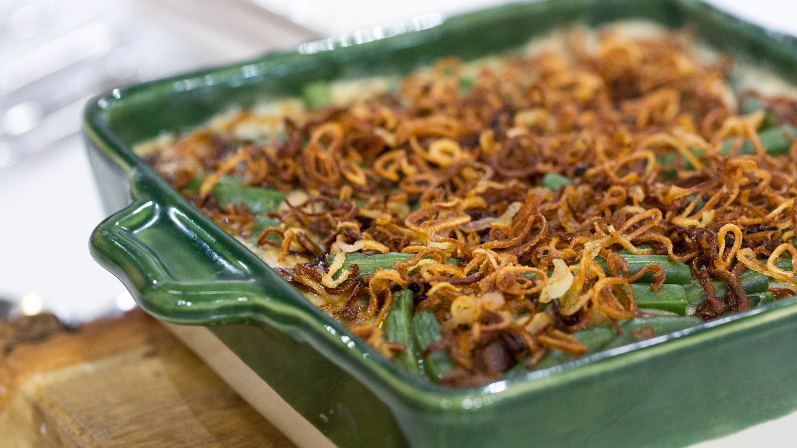 Thanksgiving Green Bean Casserole
 siriously delicious Thanksgiving Sides on TODAY