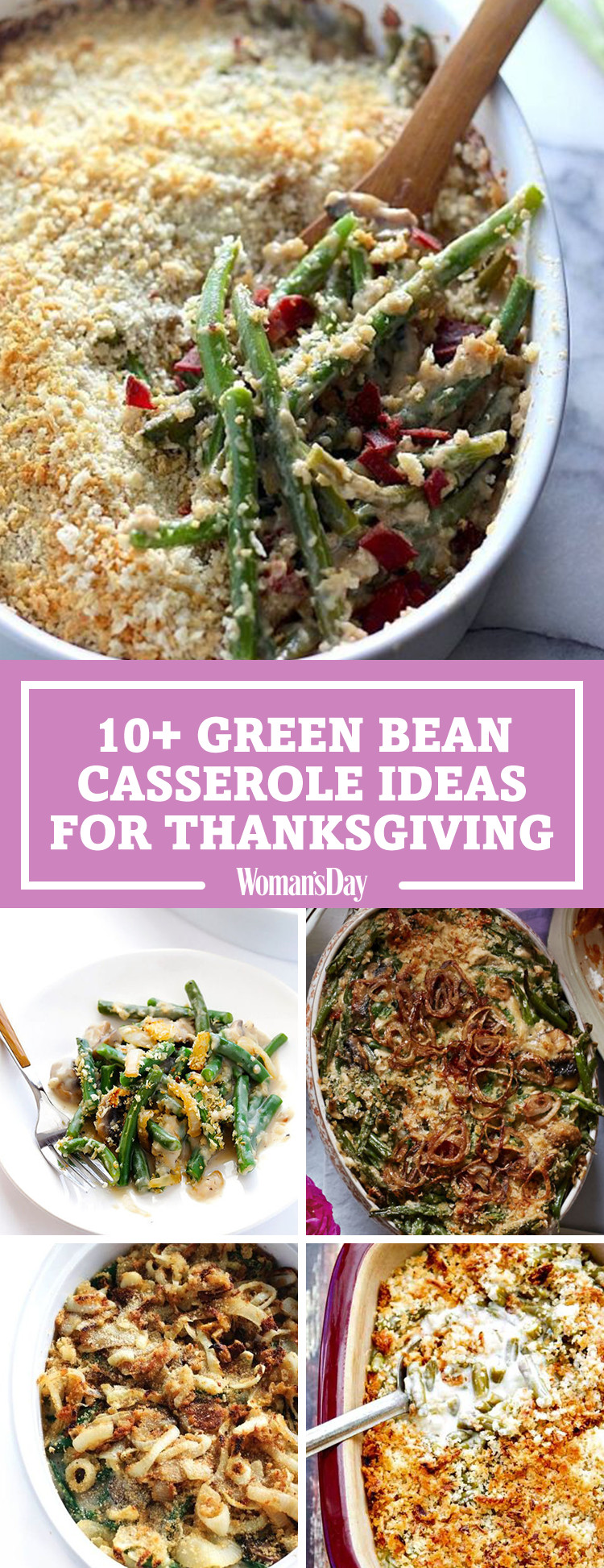 Thanksgiving Green Bean Casserole
 12 Easy Green Bean Casserole Recipes Homemade Green Bean