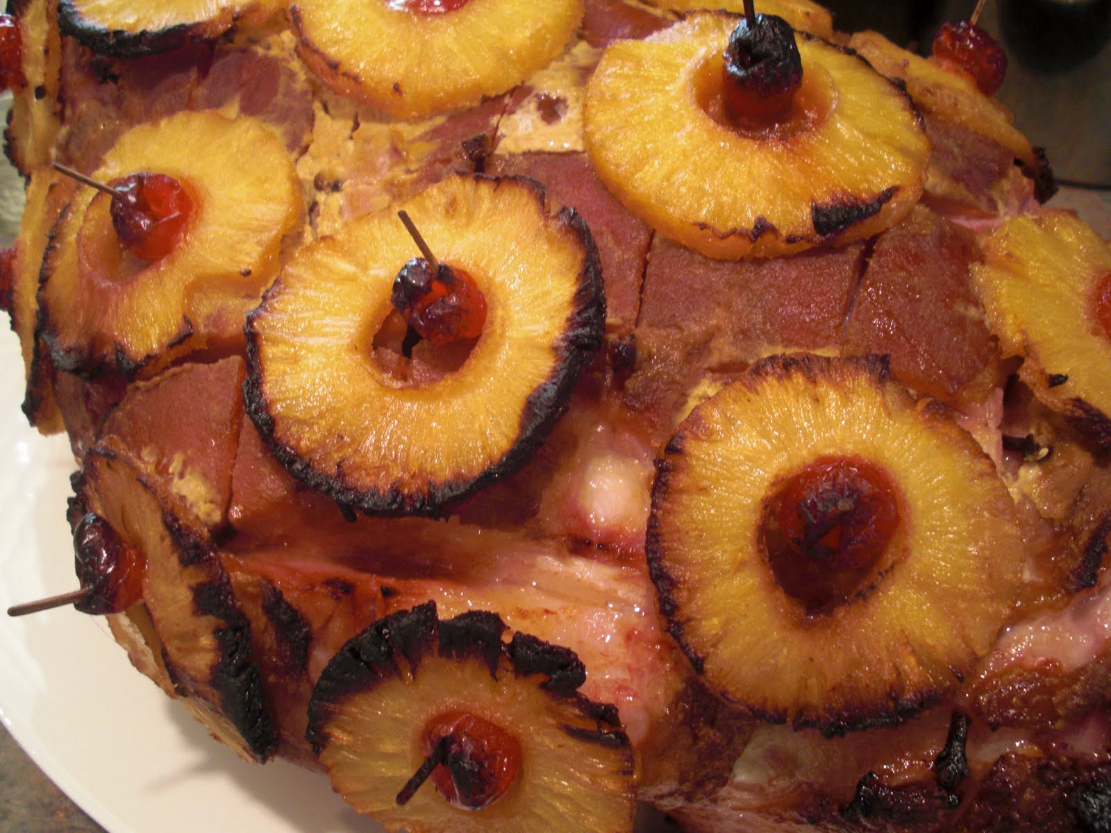 Thanksgiving Ham Recipes With Pineapple
 In Fine Fettle Pineapple Glazed Ham