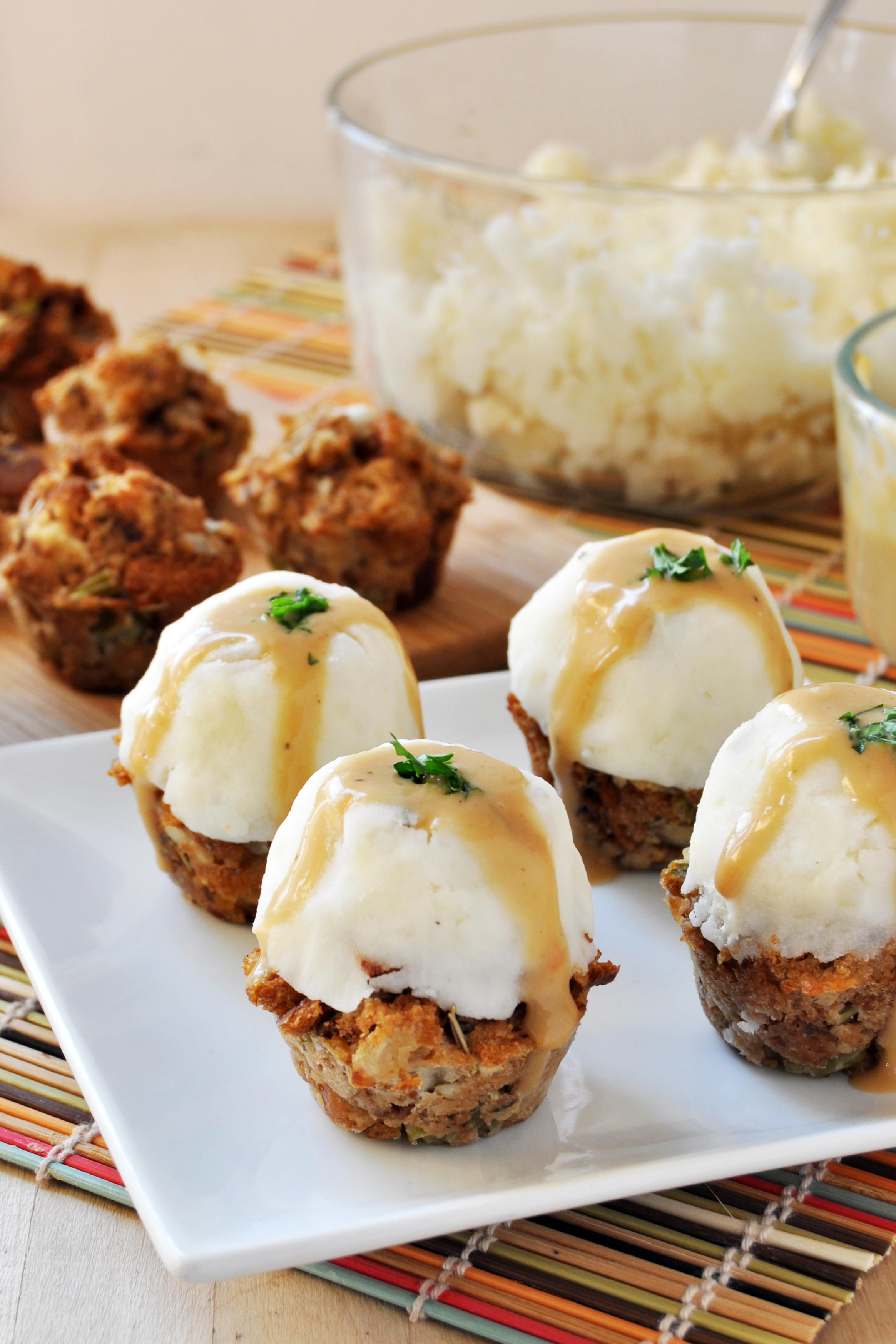 Thanksgiving Mashed Potatoes Recipe
 Vegan Gluten Free Thanksgiving Stuffing Muffins with