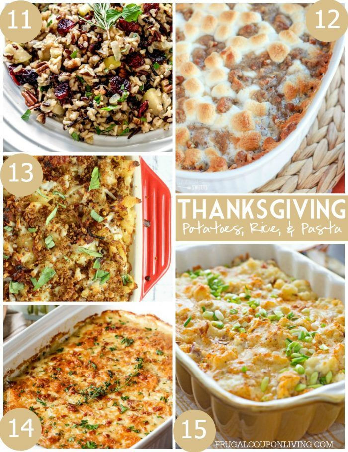 Thanksgiving Pasta Side Dishes
 25 Mouthwatering Thanksgiving Side Dishes