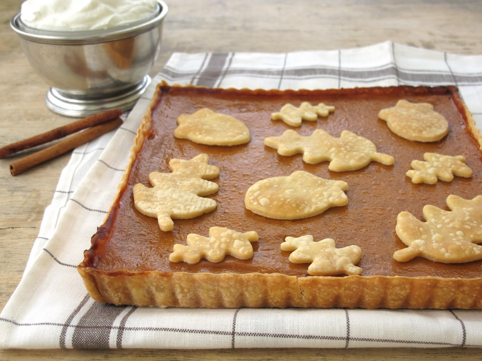 Thanksgiving Pie Recipes
 Jenny Steffens Hobick Pumpkin Cream Tart