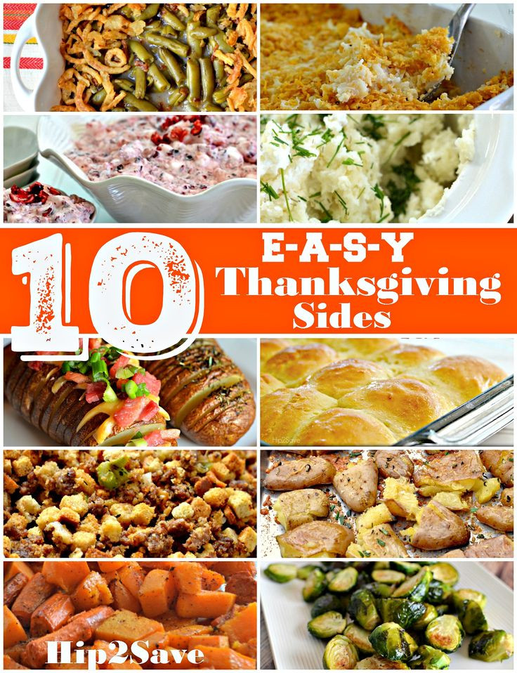 Thanksgiving Side Dishes Easy
 10 Easy Thanksgiving Side Dish Recipes