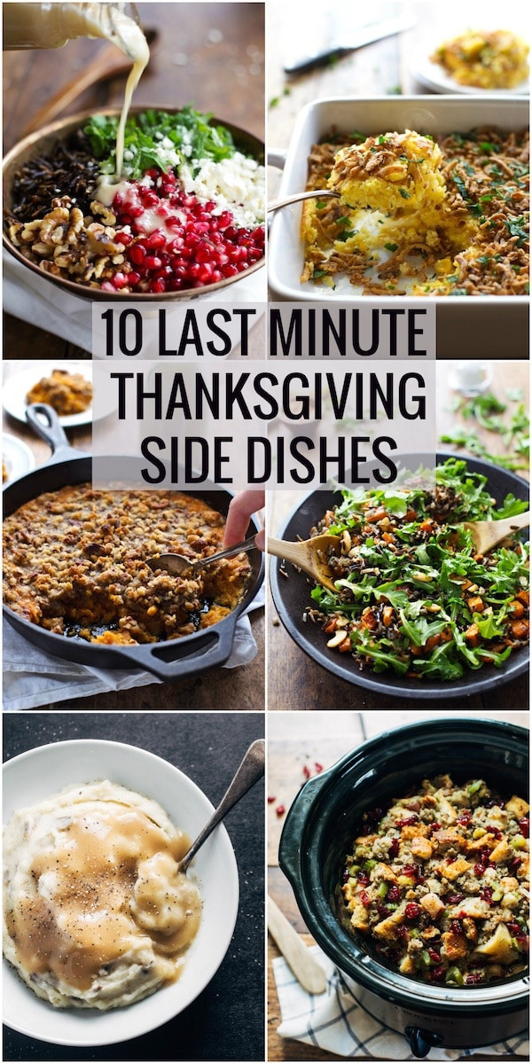 Thanksgiving Side Dishes
 10 Last Minute Thanksgiving Side Dishes Pinch of Yum