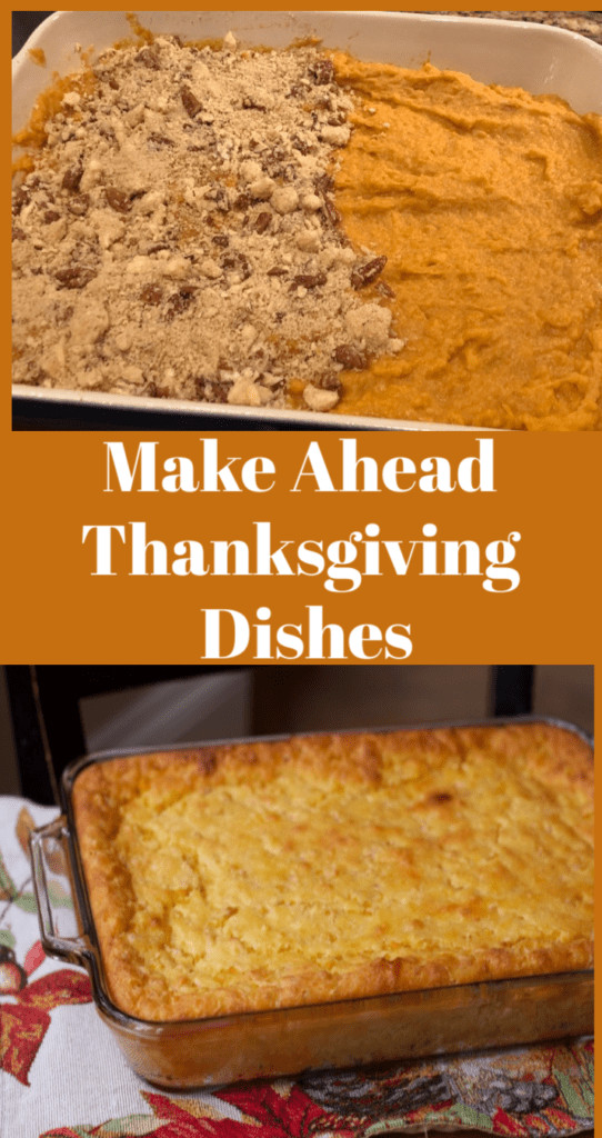 Thanksgiving Side Dishes Make Ahead
 Four of the Best Thanksgiving Side Dishes to Make ahead