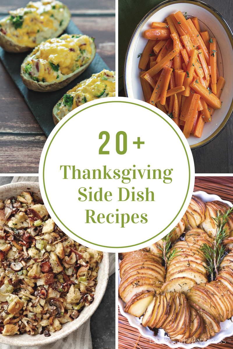 Thanksgiving Side Dishes Recipes
 Thanksgiving Dinner Menu Recipe Ideas The Idea Room