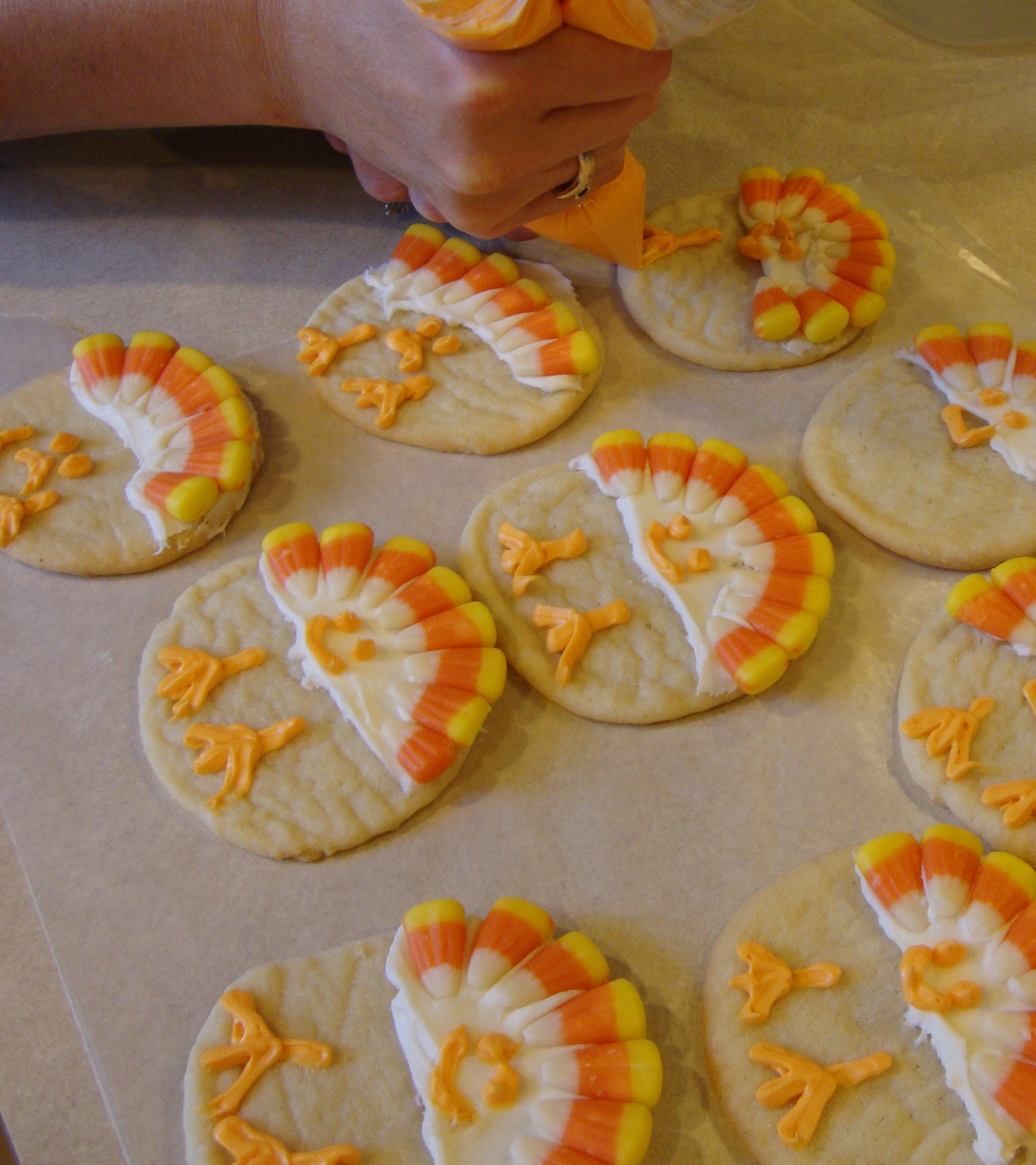 Thanksgiving Sugar Cookies
 Simple and Fun Turkey Cookies Women Living Well