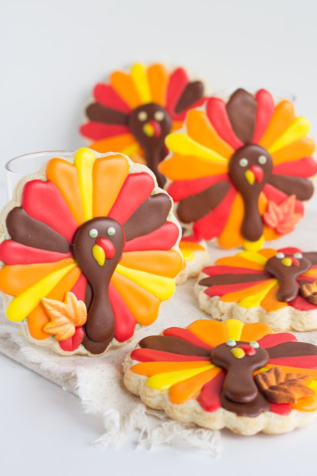 Thanksgiving Sugar Cookies
 Turkey Cookies Thanksgiving cookie recipe