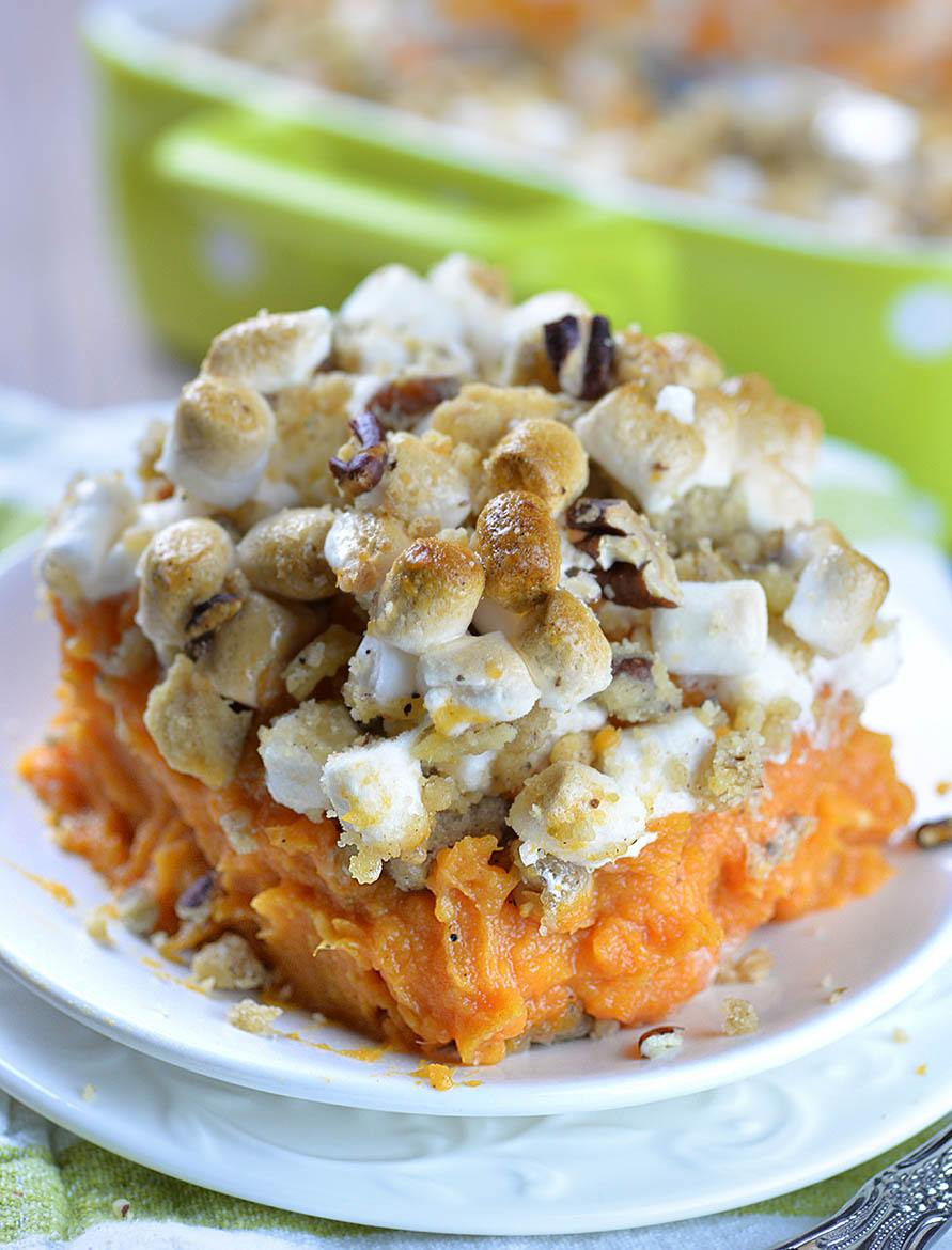 Thanksgiving Sweet Potato Recipes
 Sweet Potato Casserole Recipe OMG Chocolate Desserts