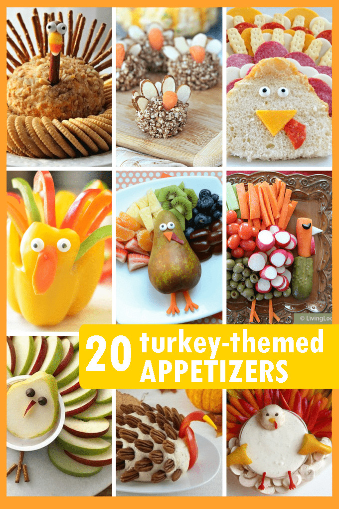 Thanksgiving Themed Appetizers
 THANKSGIVING APPETIZERS 20 fun turkey themed snacks