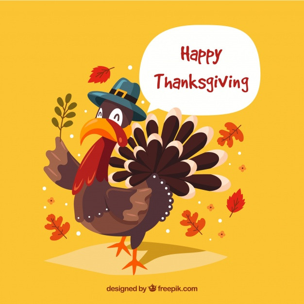 Thanksgiving Turkey Background
 Happy thanksgiving turkey background Vector