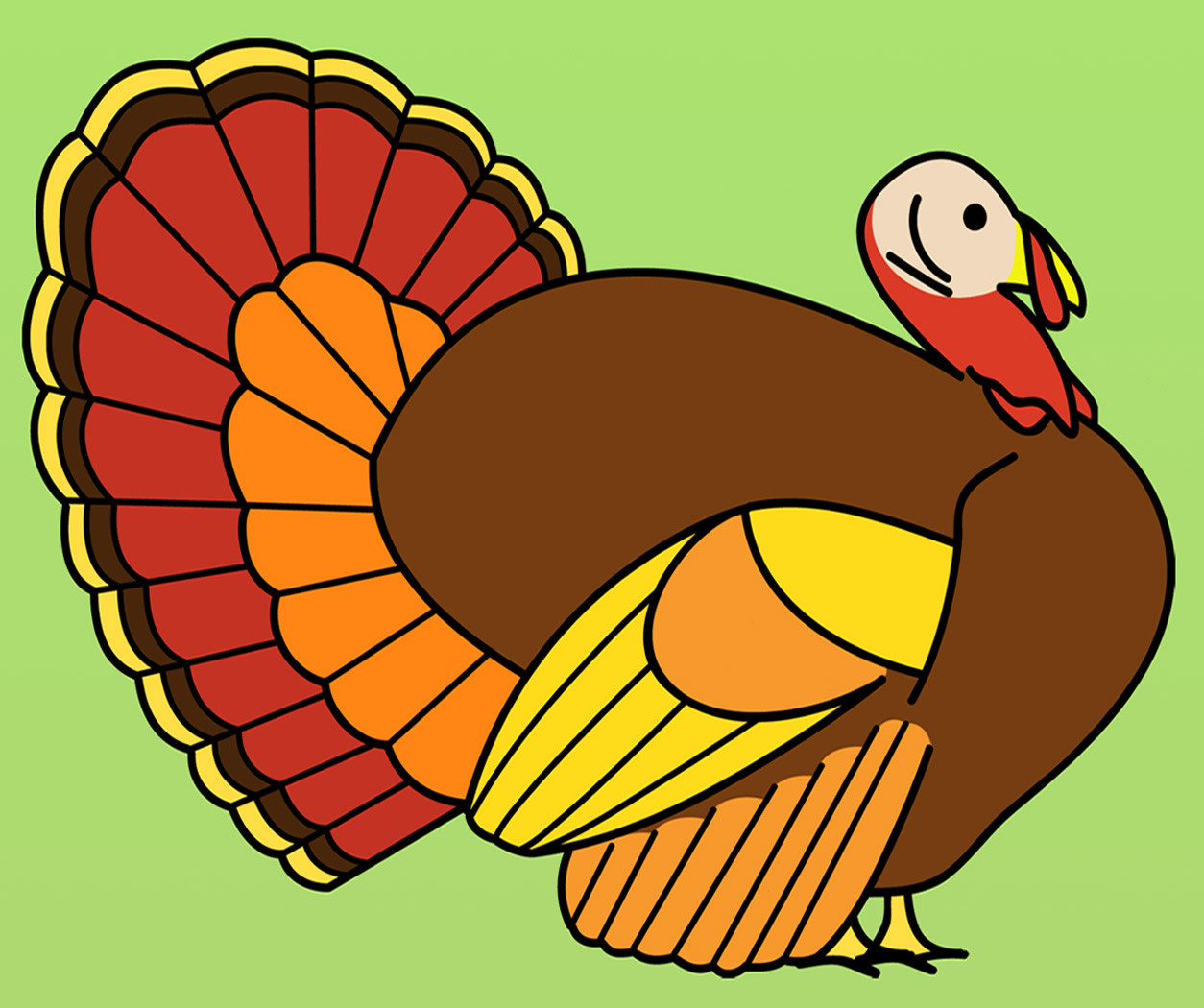 Thanksgiving Turkey Clip Art
 Life is full of surprises And like a thousand other