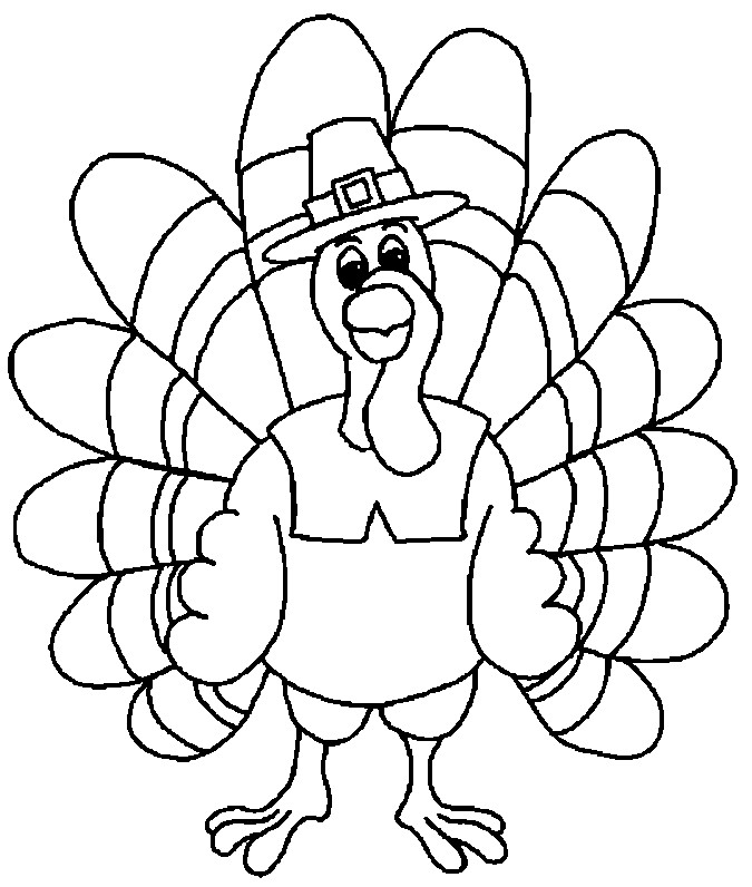 Thanksgiving Turkey Coloring Pages
 Free Printable Thanksgiving Coloring Pages For Kids