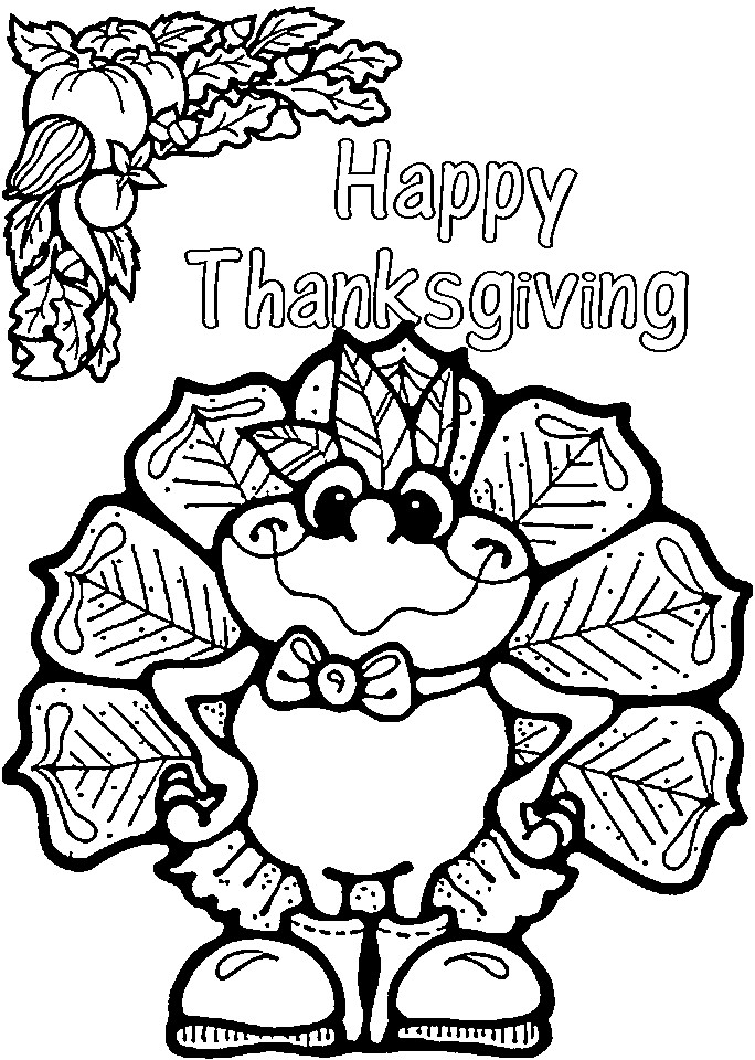 Thanksgiving Turkey Coloring Pages
 Funny Thanksgiving Coloring Pages Coloring Home