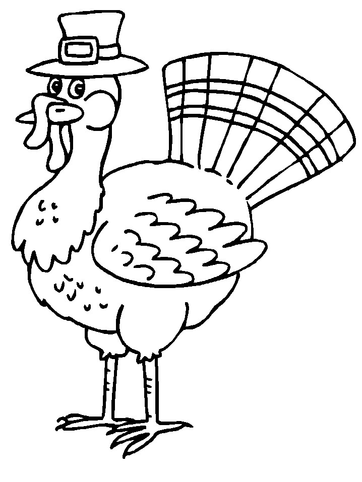 Thanksgiving Turkey Coloring Pages
 Free Printable Thanksgiving Coloring Pages For Kids