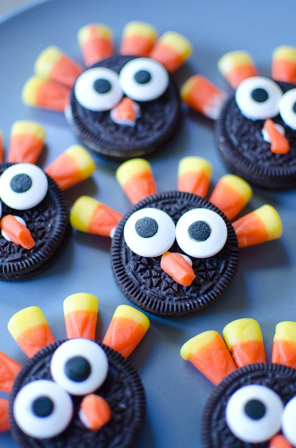 Thanksgiving Turkey Cookies
 1000 ideas about Thanksgiving Oreo Turkeys on Pinterest