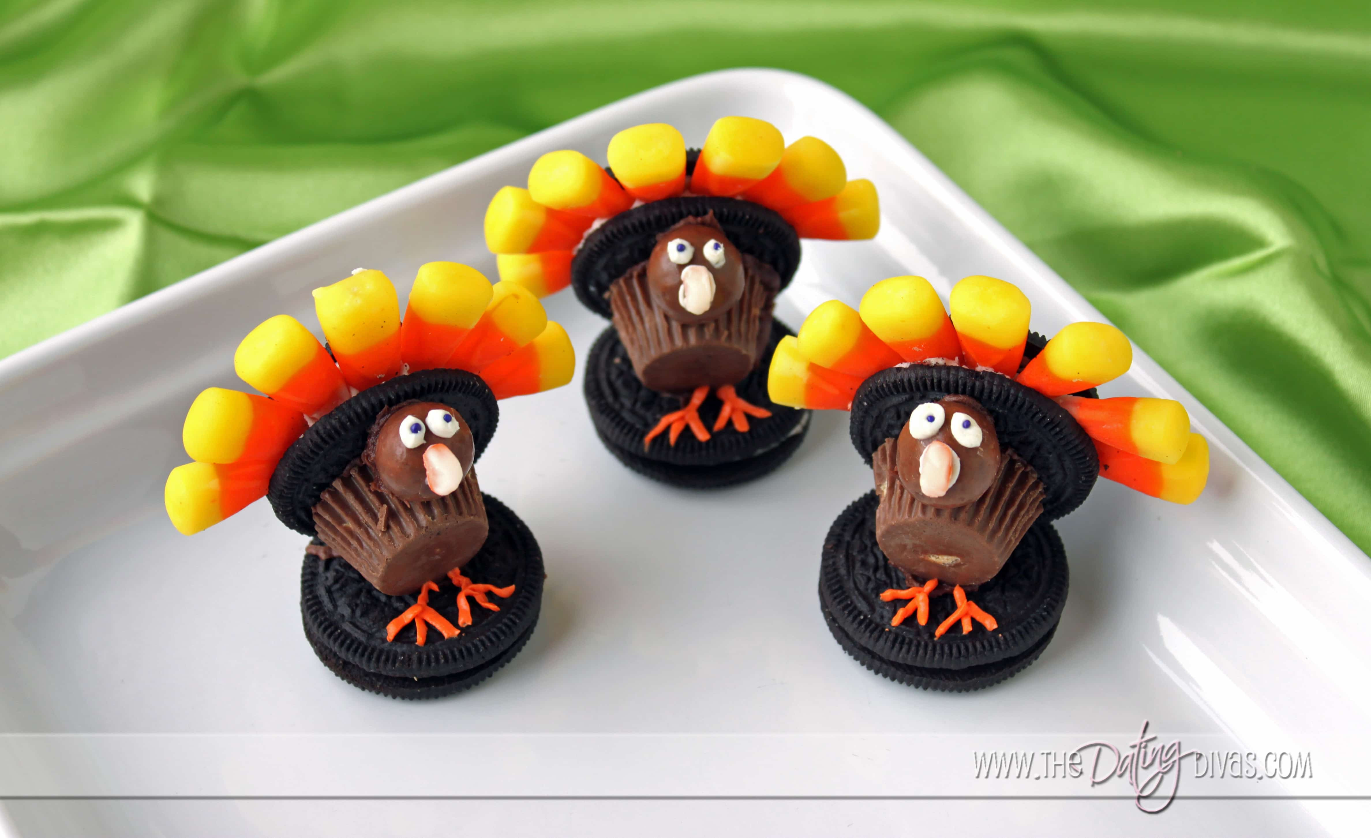 Thanksgiving Turkey Cookies
 "Thanksgiving Prep" Date