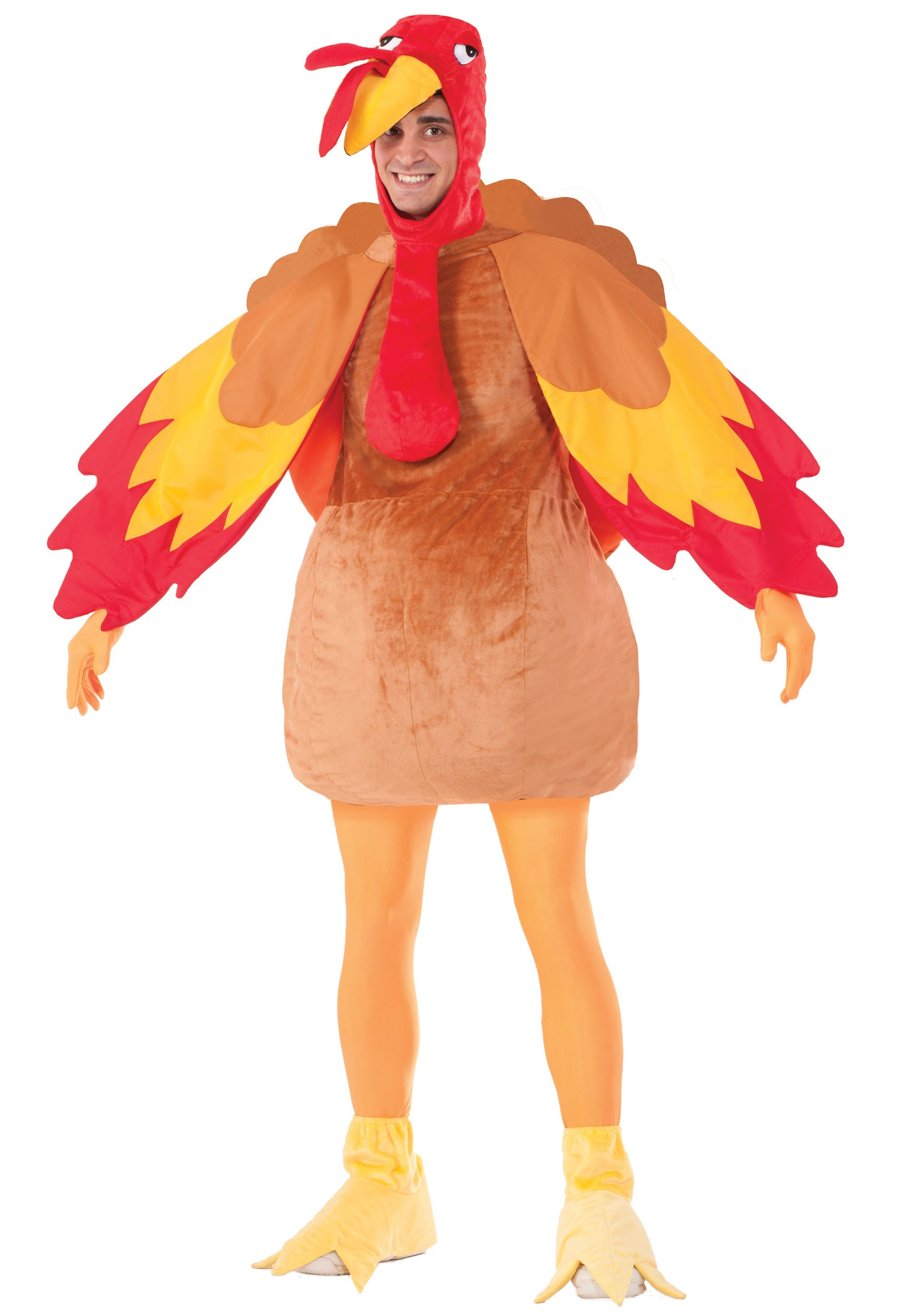 Thanksgiving Turkey Costume
 Adult Deluxe Turkey Costume