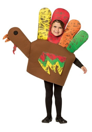 Thanksgiving Turkey Costume
 Hand Turkey Costume for Kids